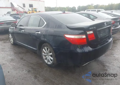 2009 Lexus Ls 460 from USA, damaged, VIN JTHCL46F695003443